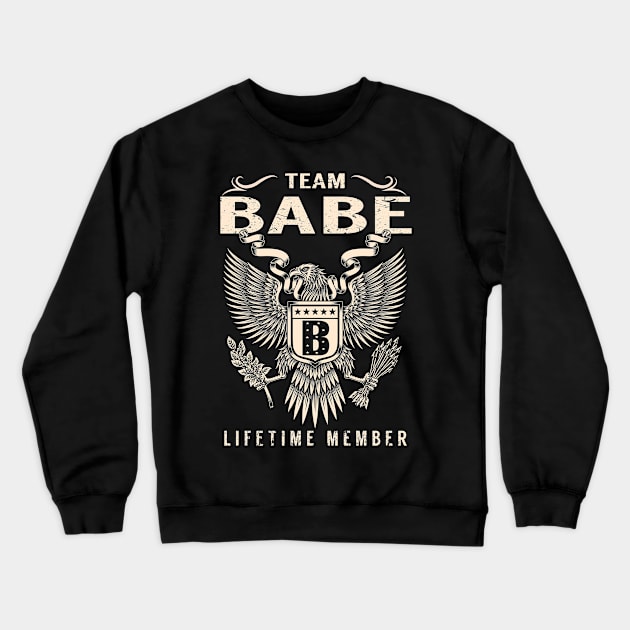 BABE Crewneck Sweatshirt by Cherlyn